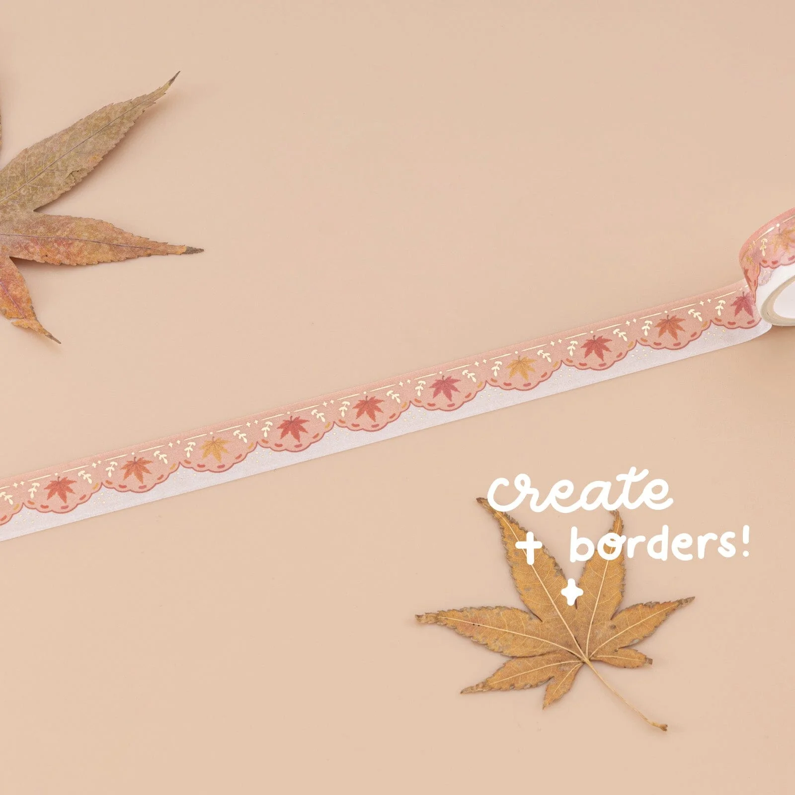 Tsuki ‘Maple Journey’ Washi Tape Set ☾ - Image 15