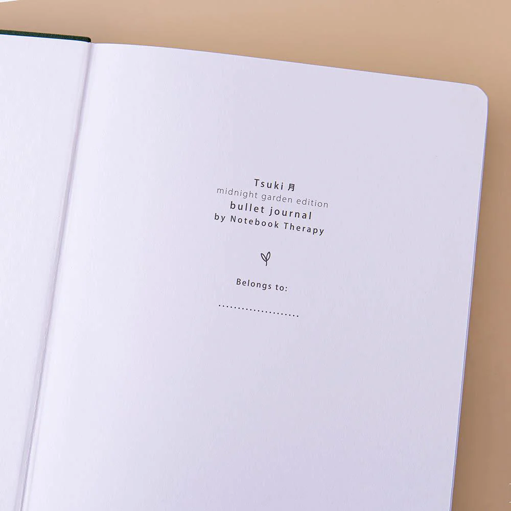 Tsuki ‘Midnight Garden’ Limited Edition Bullet Journal ☾ - Image 5