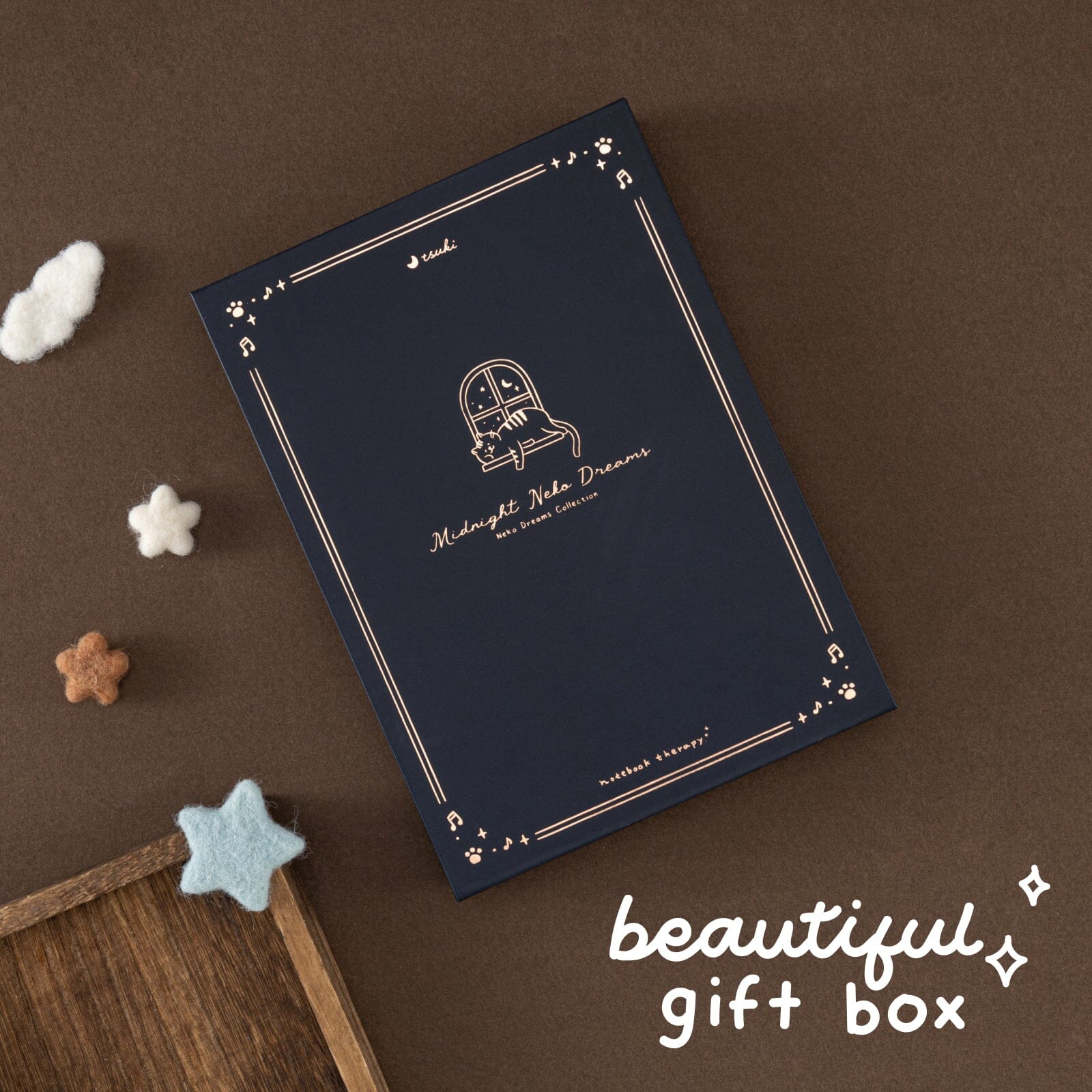 Tsuki ‘Midnight Neko Dreams’ Limited Edition Bullet Journal ☾ - Image 6