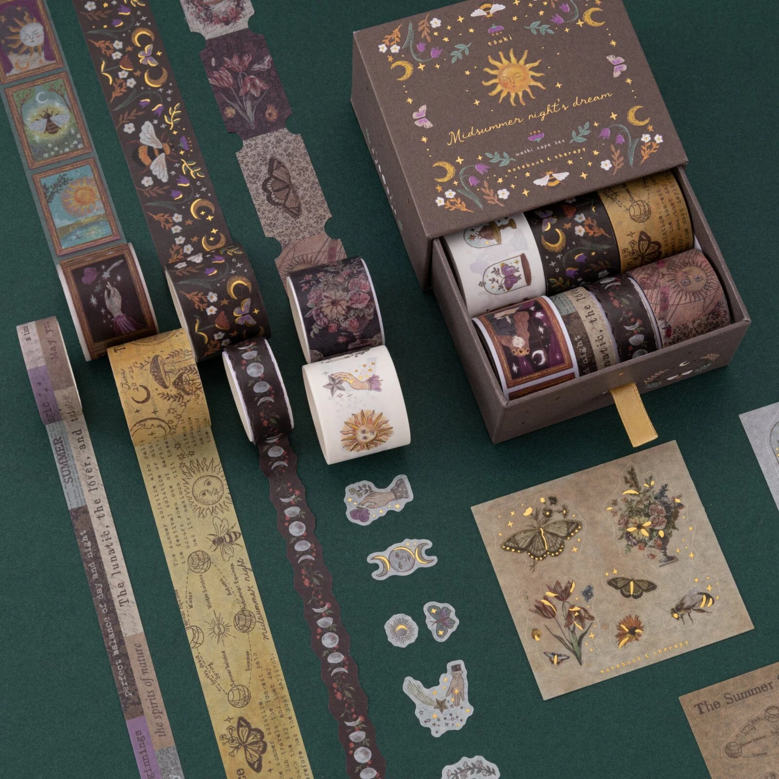 Tsuki ‘Midsummer Night’s Dream’ Washi Tape Set ☾ - Image 11