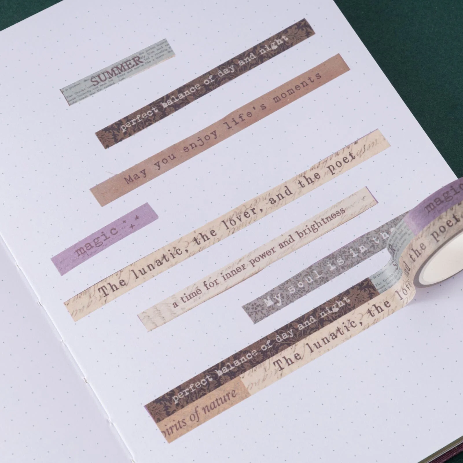 Tsuki ‘Midsummer Night’s Dream’ Washi Tape Set ☾ - Image 15