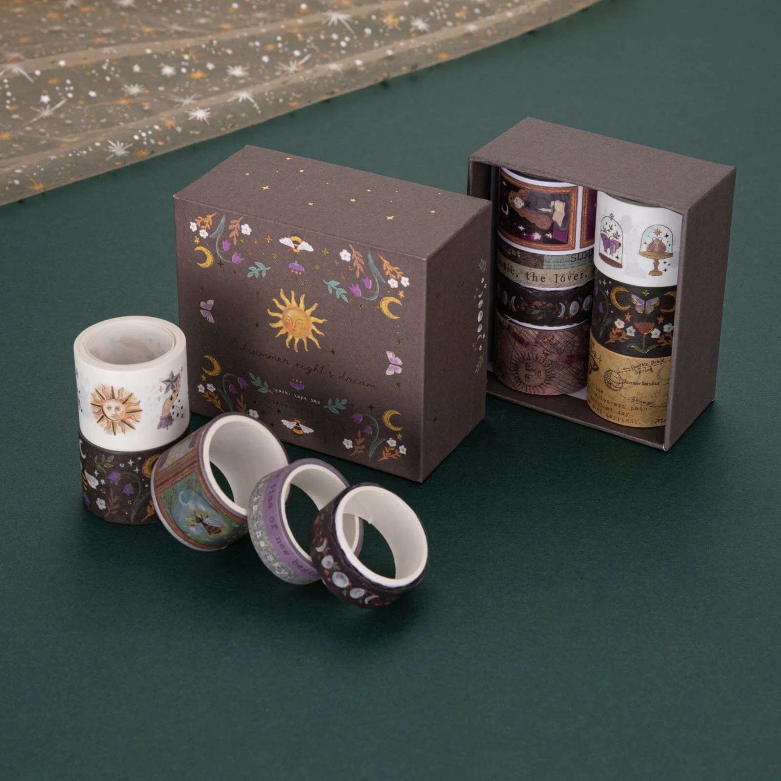 Tsuki ‘Midsummer Night’s Dream’ Washi Tape Set ☾ - Image 17