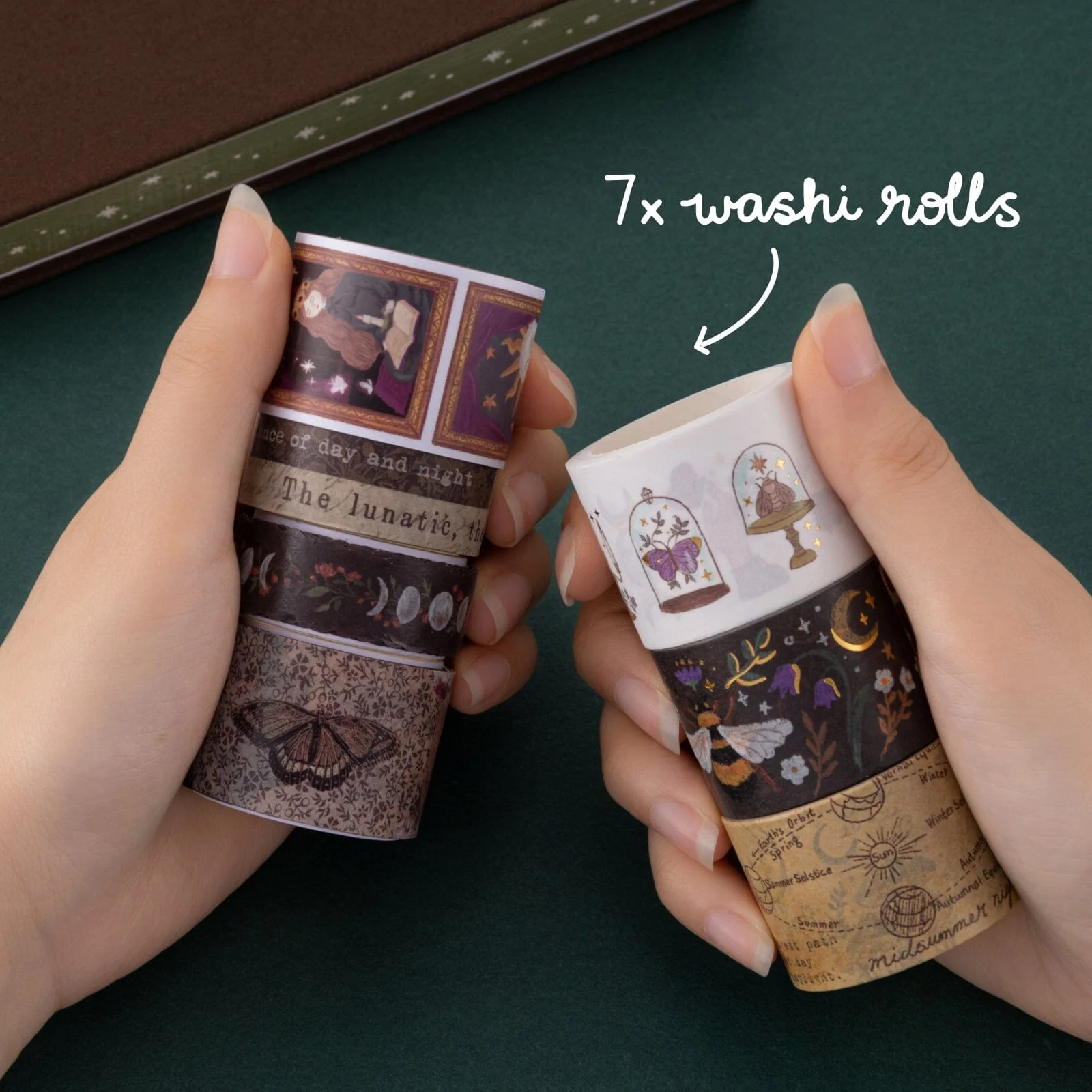 Tsuki ‘Midsummer Night’s Dream’ Washi Tape Set ☾ - Image 4
