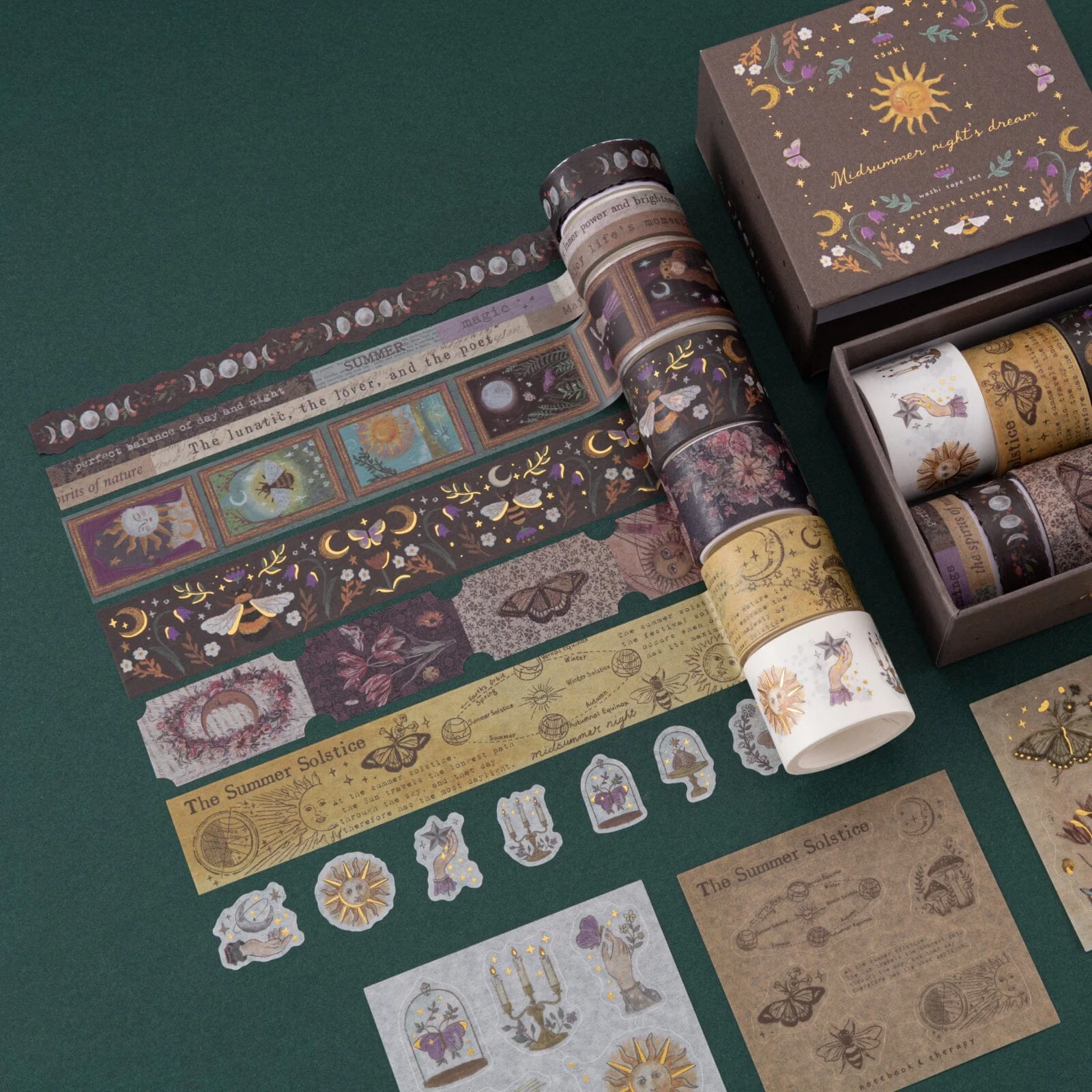 Tsuki ‘Midsummer Night’s Dream’ Washi Tape Set ☾ - Image 9
