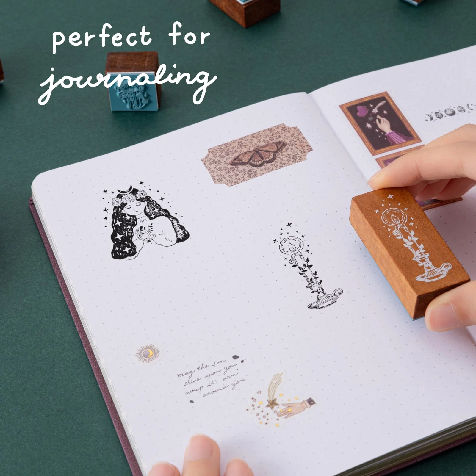Tsuki ‘Midsummer Night’s Dream’ Bullet Journal Stamp Set ☾ - Image 5