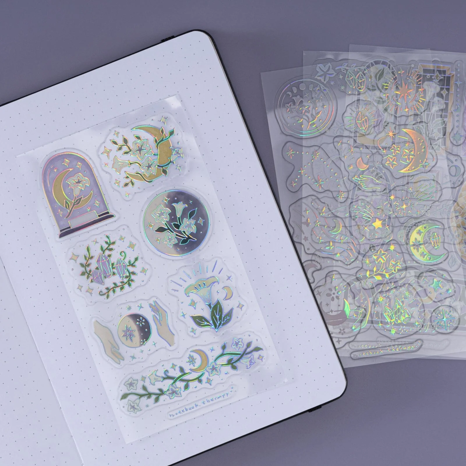Tsuki ‘Moonflower Magic’ 3D Sticker Set ☾ - Image 11