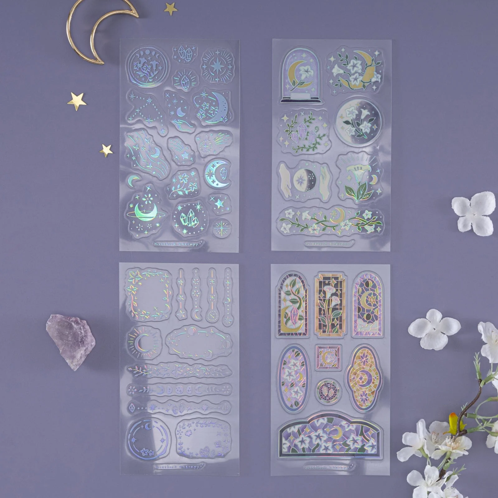 Tsuki ‘Moonflower Magic’ 3D Sticker Set ☾ - Image 13