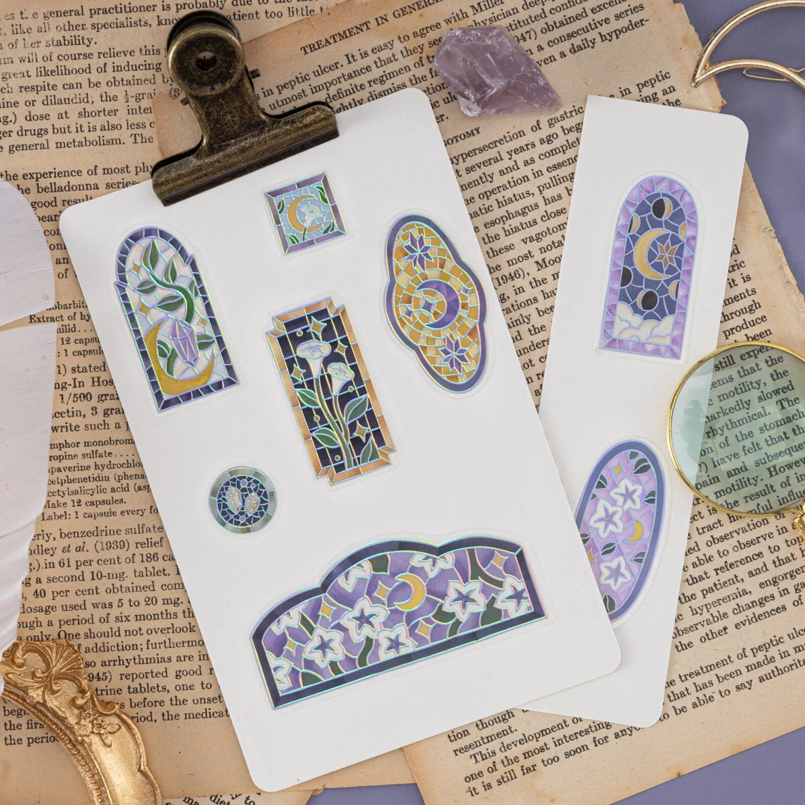 Tsuki ‘Moonflower Magic’ 3D Sticker Set ☾ - Image 3