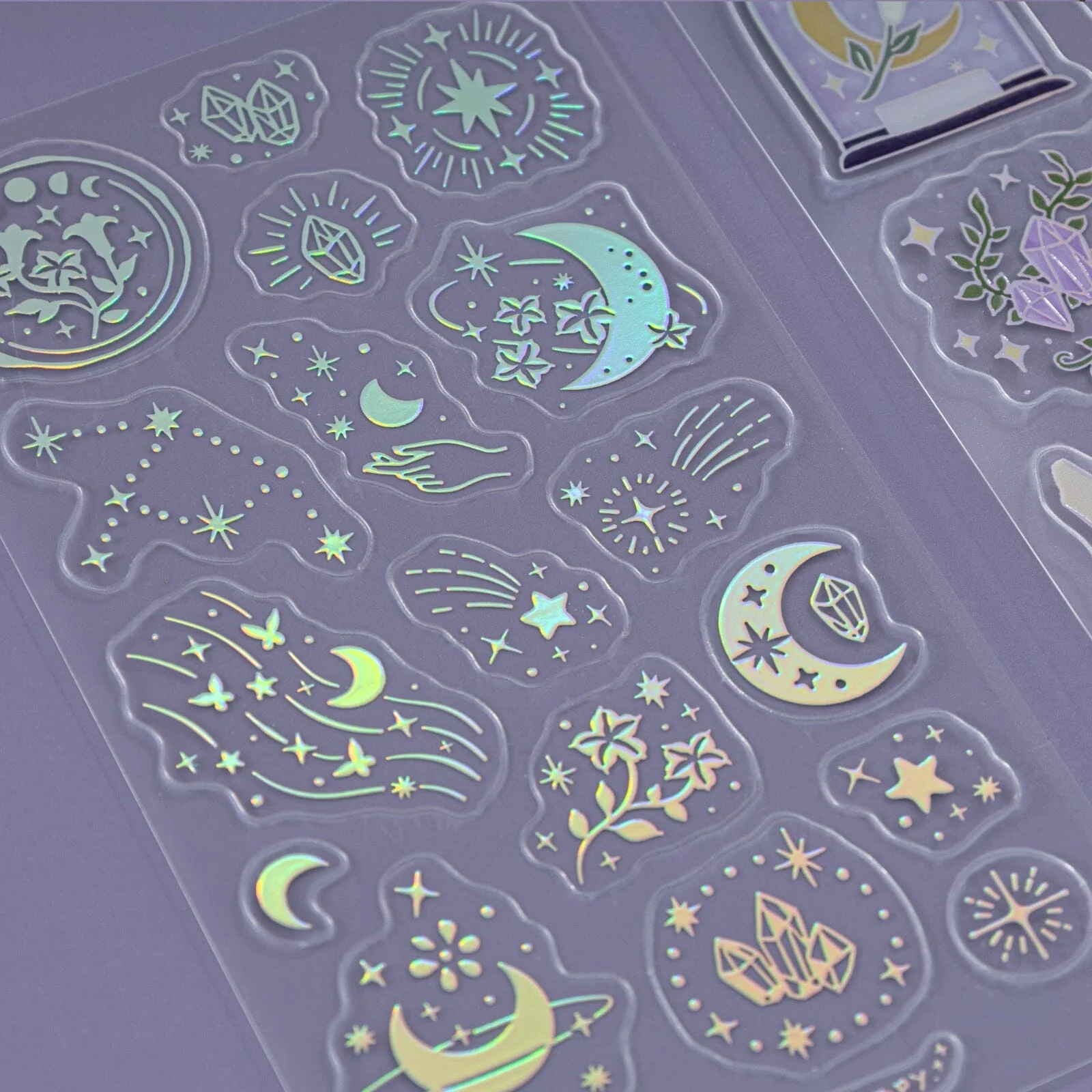 Tsuki ‘Moonflower Magic’ 3D Sticker Set ☾ - Image 9