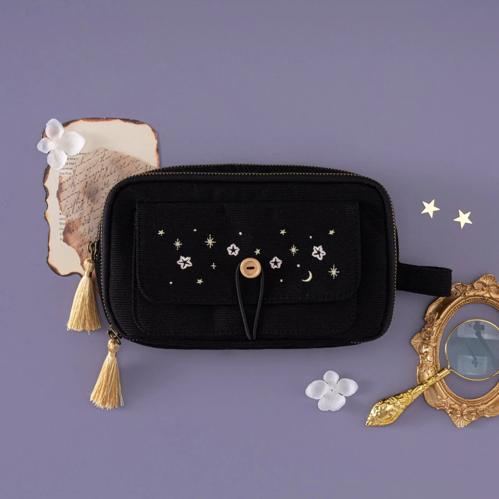 Tsuki ‘Moonflower Magic’ Travel Pen Pouch ☾ - Image 12