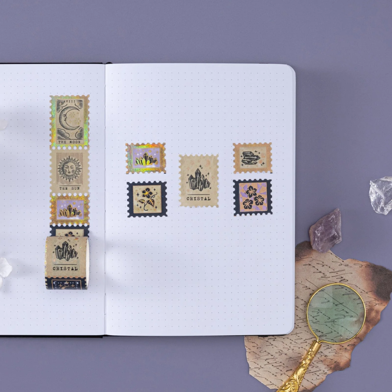 Tsuki ‘Moonflower Magic’ Washi Tape Set ☾ - Image 18