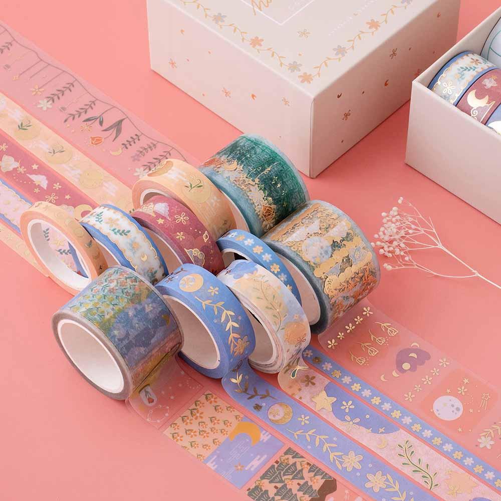 Tsuki ‘Moonflower’ Washi Tape Set ☾ - Image 12