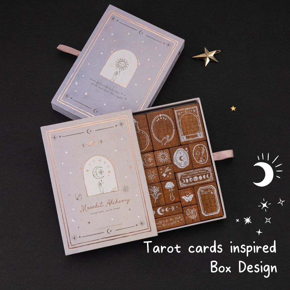 Tsuki ‘Moonlit Alchemy’ Bullet Journal Stamp Set ☾ - Image 12
