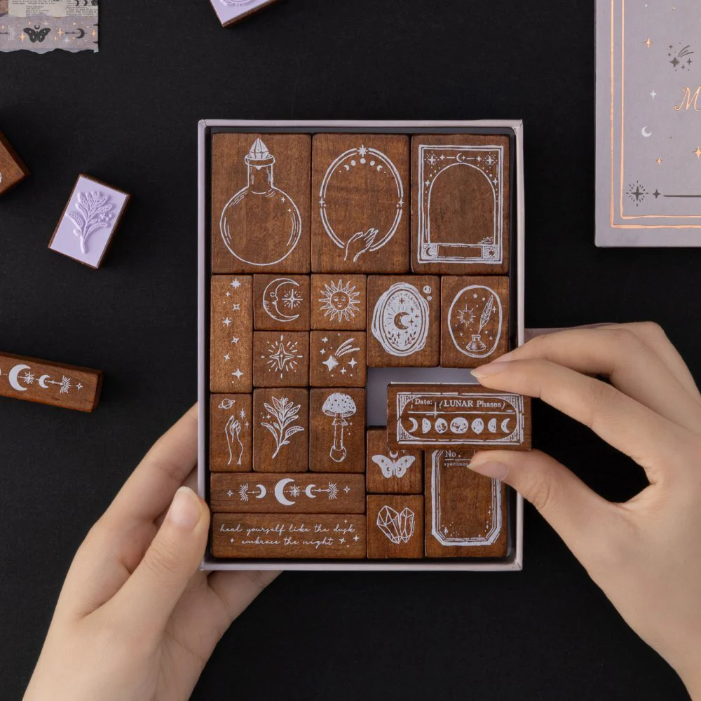 Tsuki ‘Moonlit Alchemy’ Bullet Journal Stamp Set ☾ - Image 3