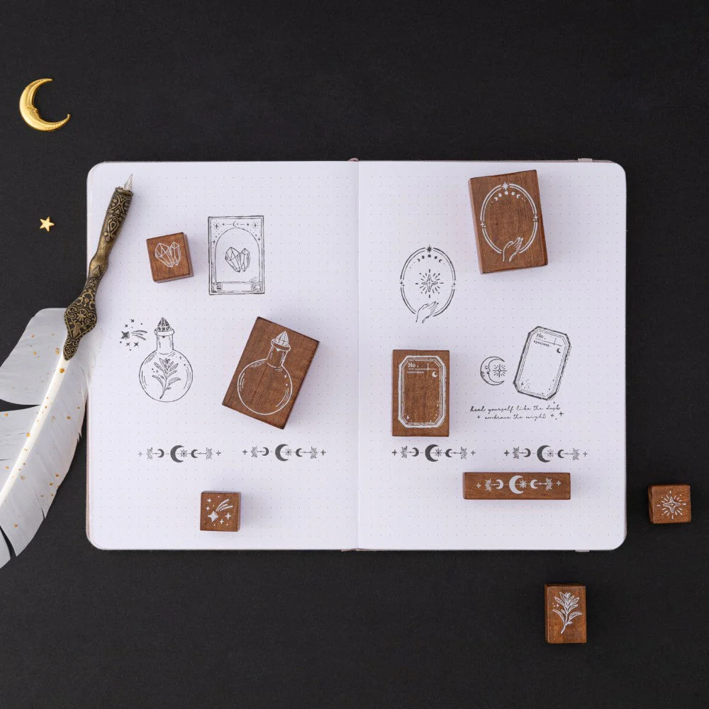 Tsuki ‘Moonlit Alchemy’ Bullet Journal Stamp Set ☾ - Image 7