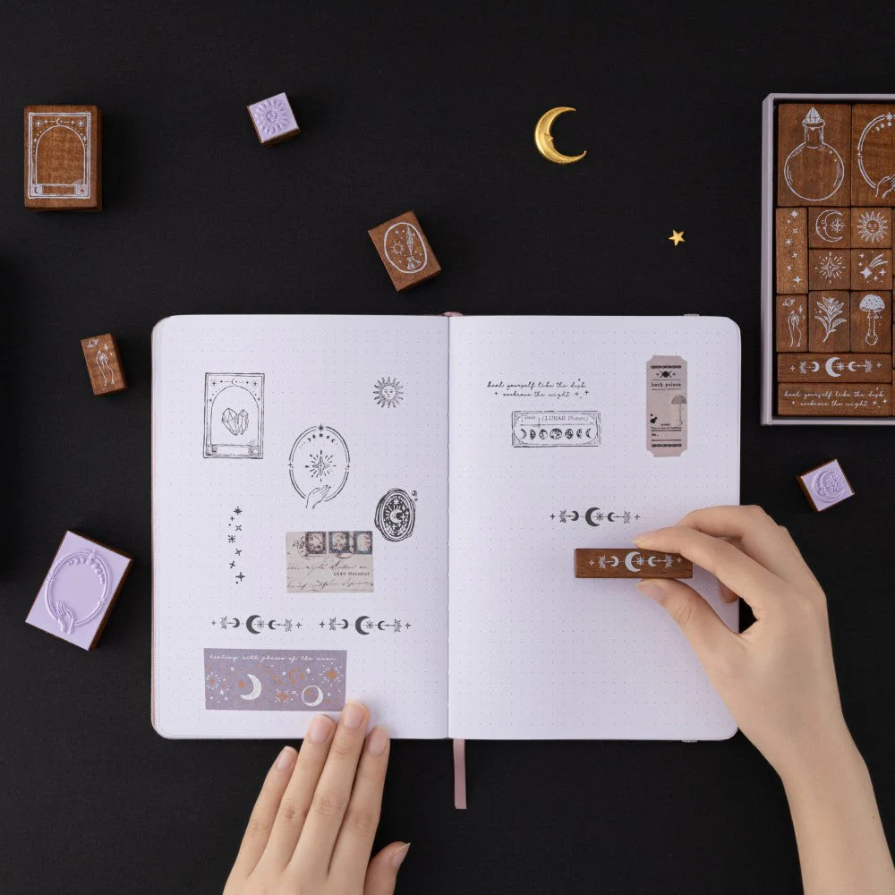 Tsuki ‘Moonlit Alchemy’ Bullet Journal Stamp Set ☾ - Image 8