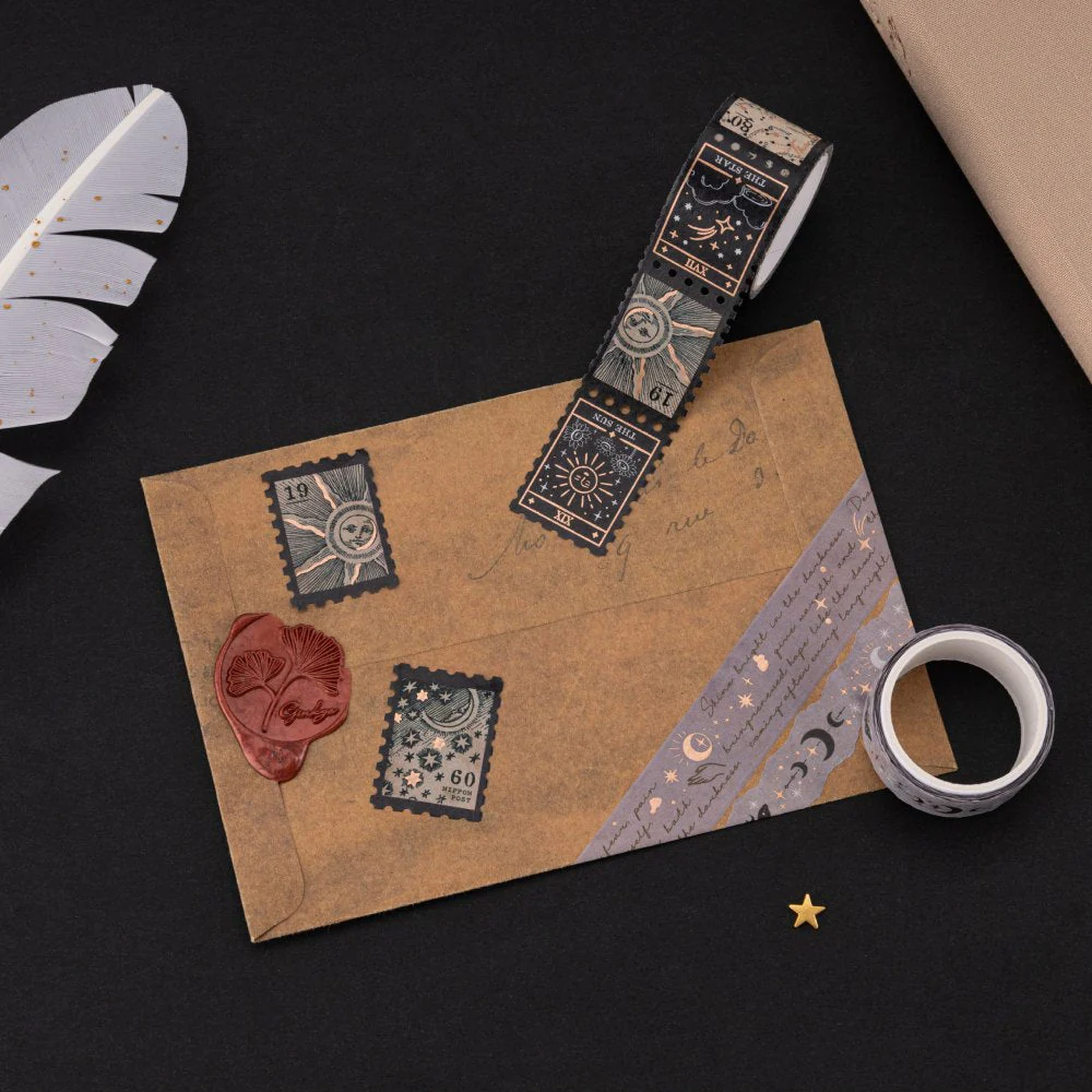 Tsuki ‘Moonlit Alchemy’ Washi Tape Set ☾ - Image 7