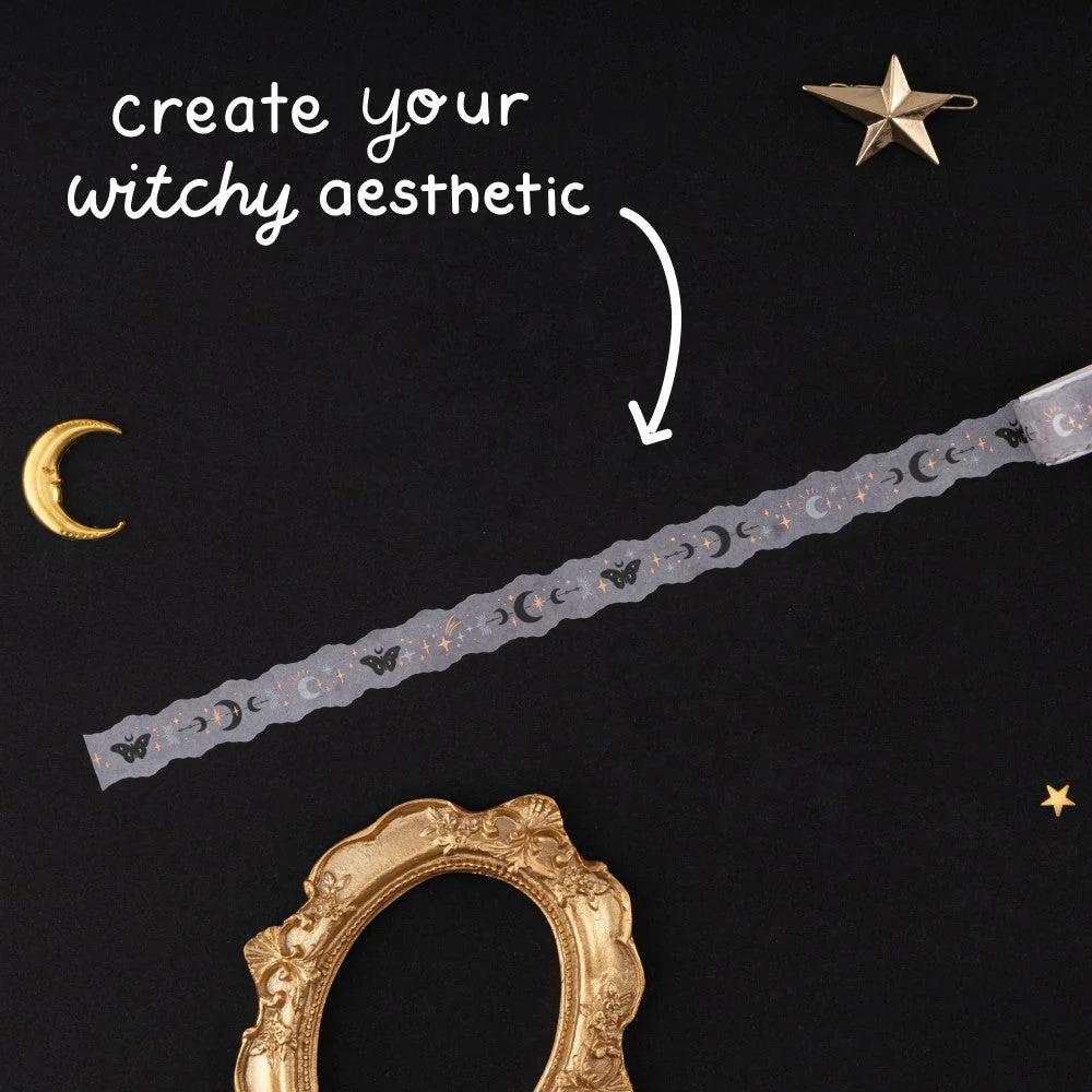 Tsuki ‘Moonlit Alchemy’ Washi Tape Set ☾ - Image 9