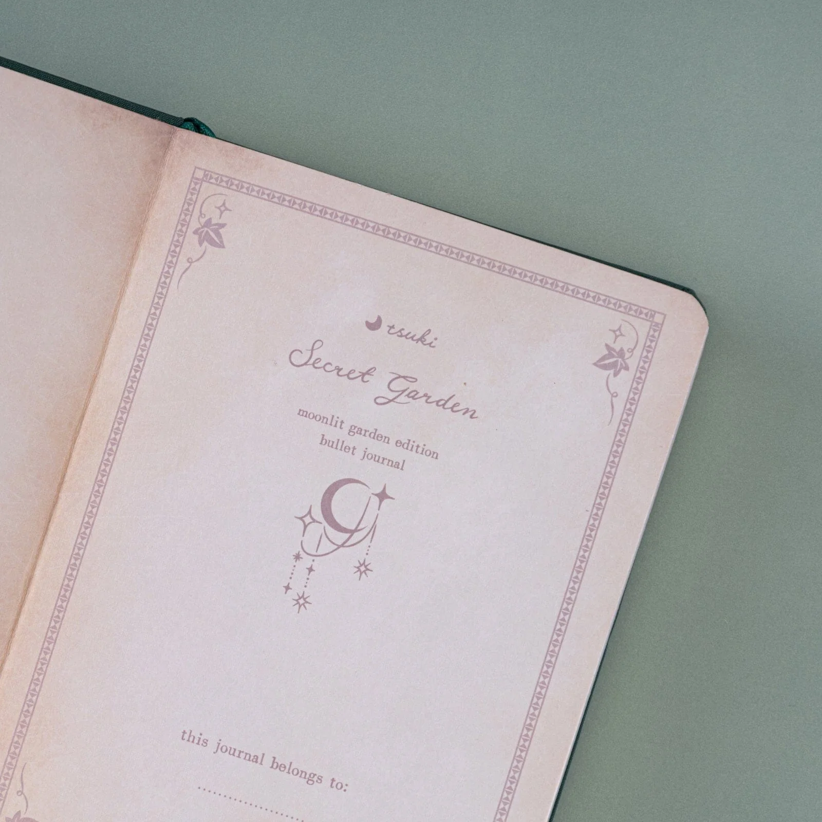 Tsuki ‘Moonlit Garden’ A6 Travel Notebook ☾ - Image 5