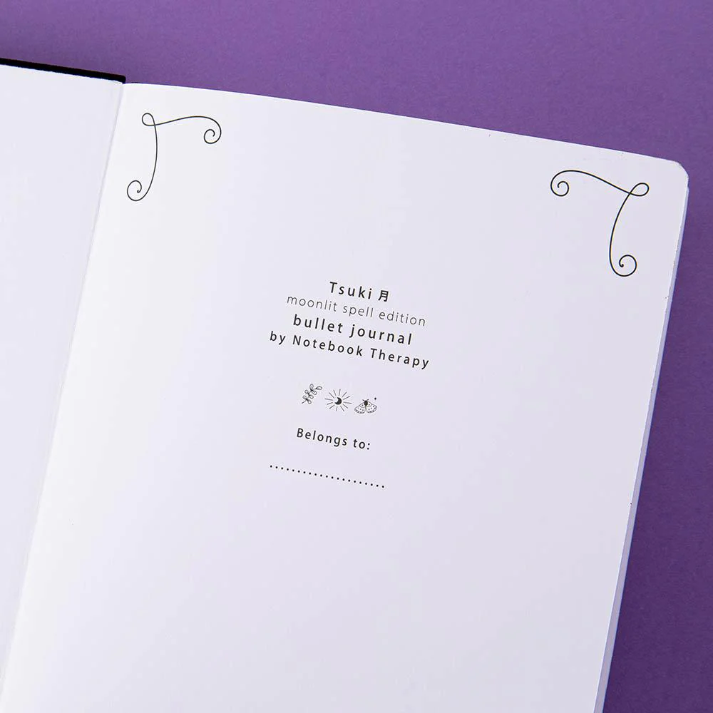 Tsuki ‘Moonlit Spell’ Limited Edition Holographic Bullet Journal ☾ - Image 6