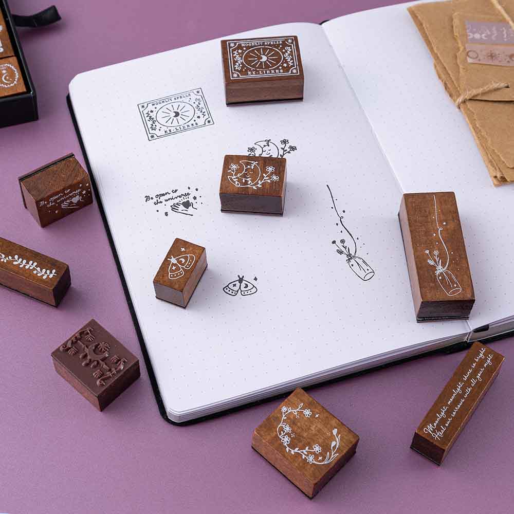 Tsuki ‘Moonlit Spells’ Bullet Journal Stamp Set ☾ - Image 3