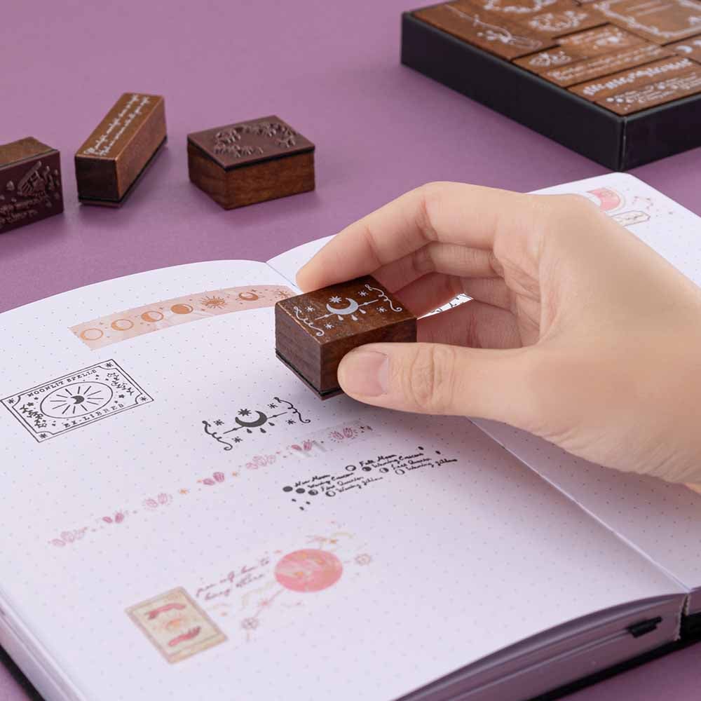 Tsuki ‘Moonlit Spells’ Bullet Journal Stamp Set ☾ - Image 4