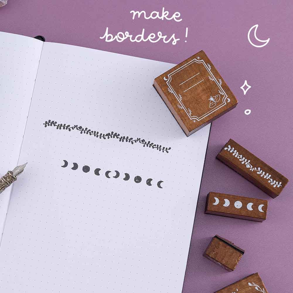 Tsuki ‘Moonlit Spells’ Bullet Journal Stamp Set ☾ - Image 5