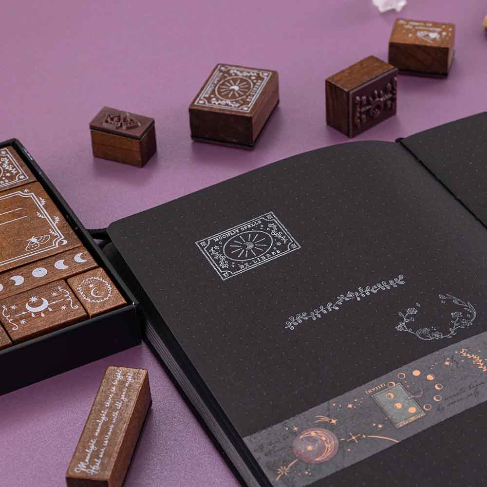 Tsuki ‘Moonlit Spells’ Bullet Journal Stamp Set ☾ - Image 9
