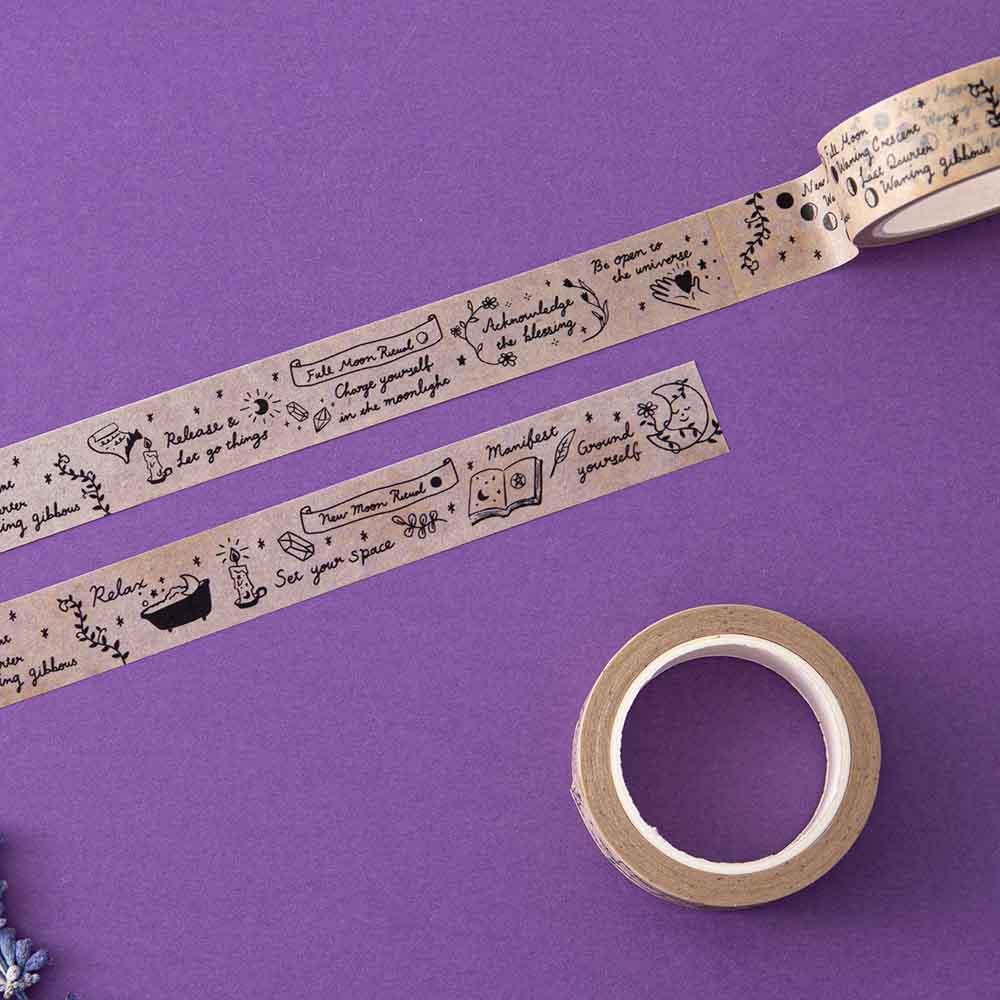 Tsuki ‘Moonlit Spells’ Washi Tapes Set ☾ - Image 10