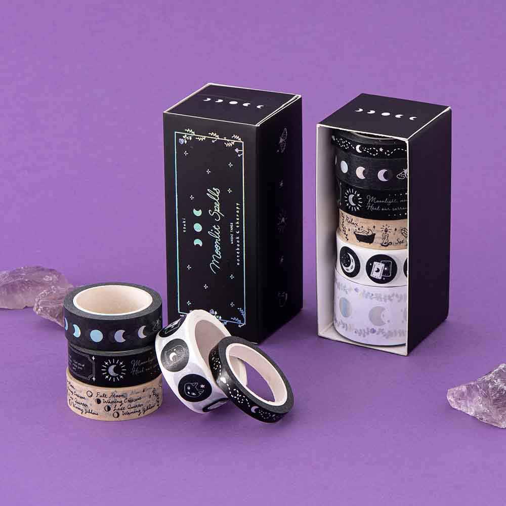 Tsuki ‘Moonlit Spells’ Washi Tapes Set ☾ - Image 3