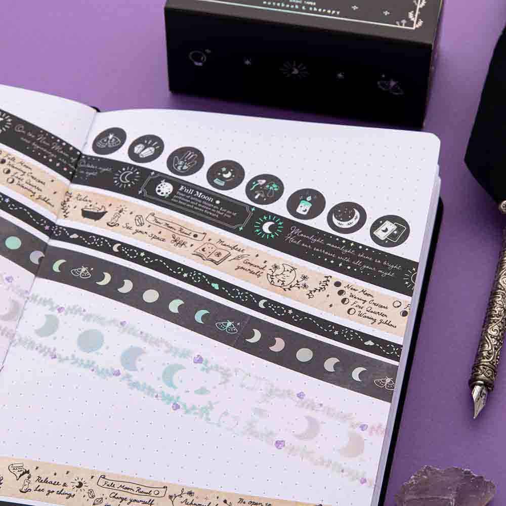 Tsuki ‘Moonlit Spells’ Washi Tapes Set ☾ - Image 6