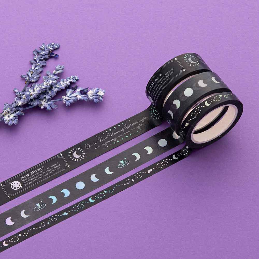 Tsuki ‘Moonlit Spells’ Washi Tapes Set ☾ - Image 8