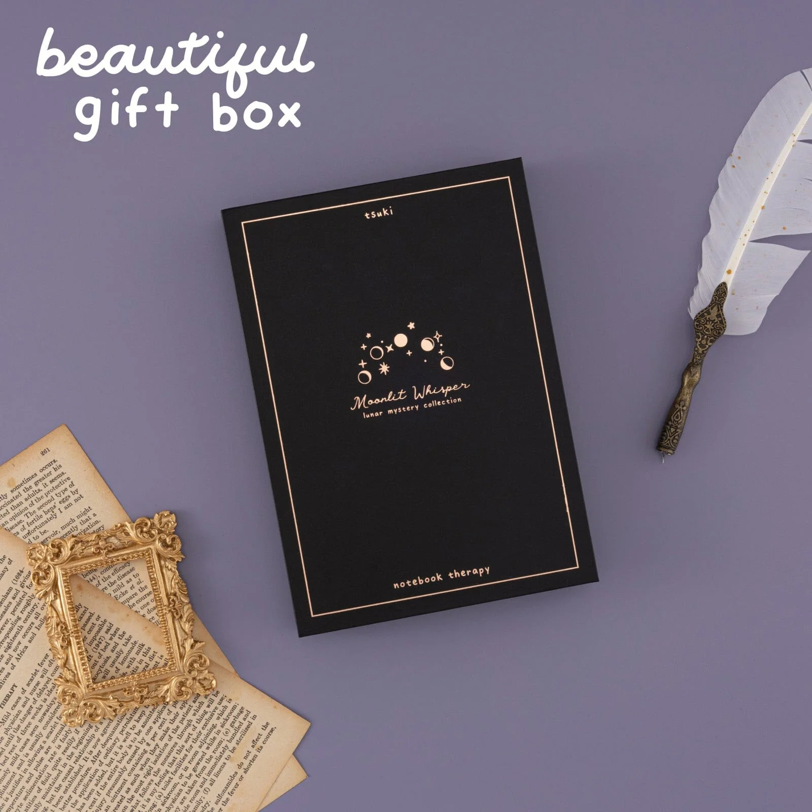 Tsuki ‘Moonlit Whisper’ Limited Edition Luxury Bullet Journal  ☾ - Image 13