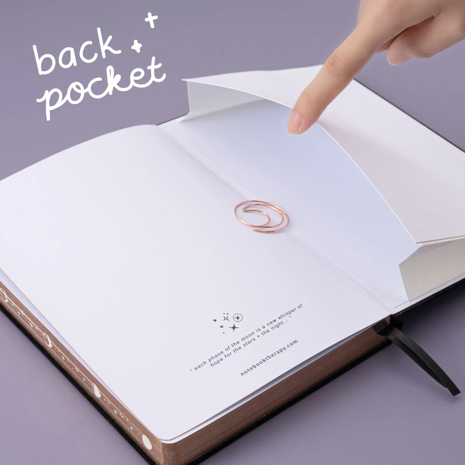 Tsuki ‘Moonlit Whisper’ Limited Edition Luxury Bullet Journal  ☾ - Image 8