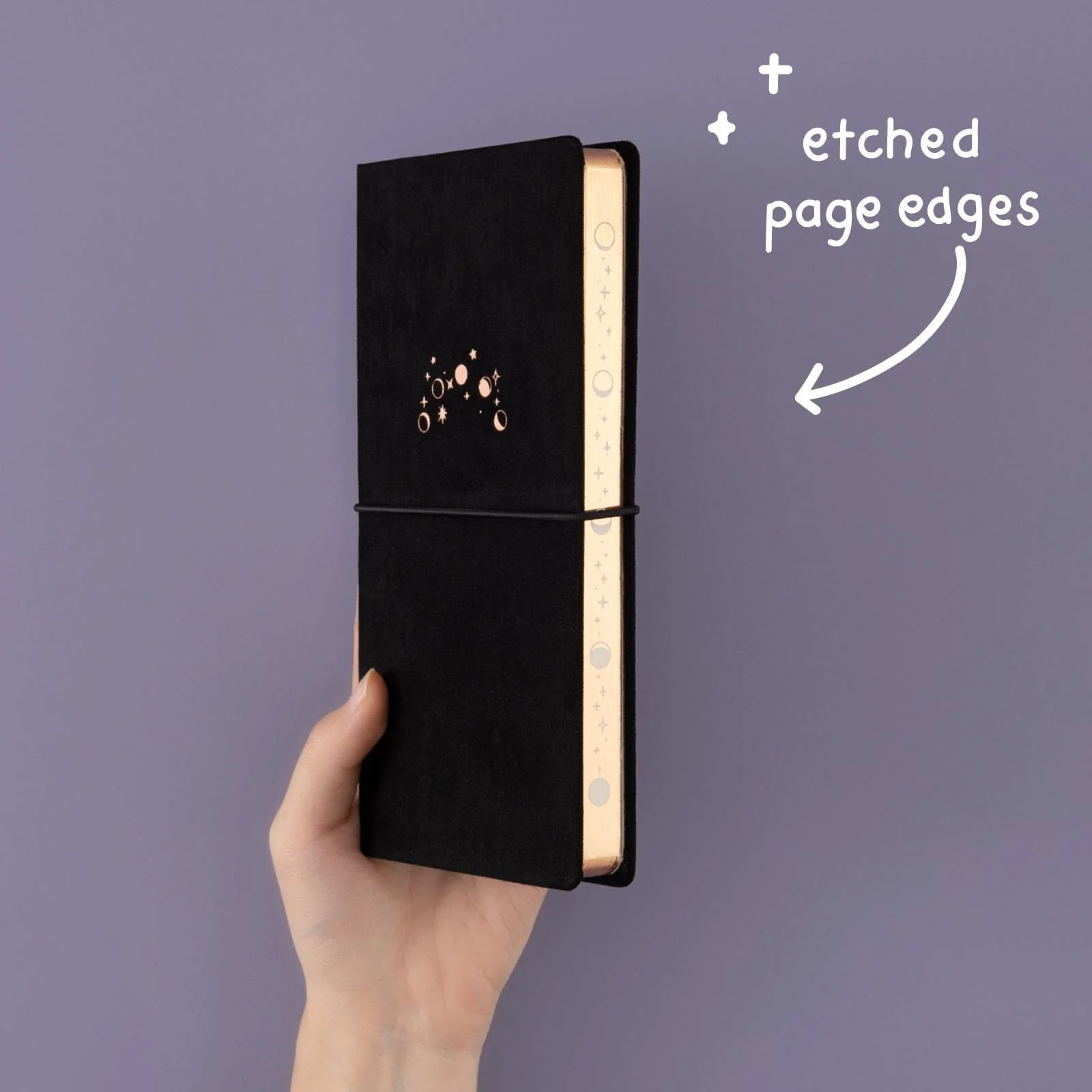 Tsuki ‘Moonlit Whisper’ Limited Edition Luxury Travel Notebook  ☾ - Image 3