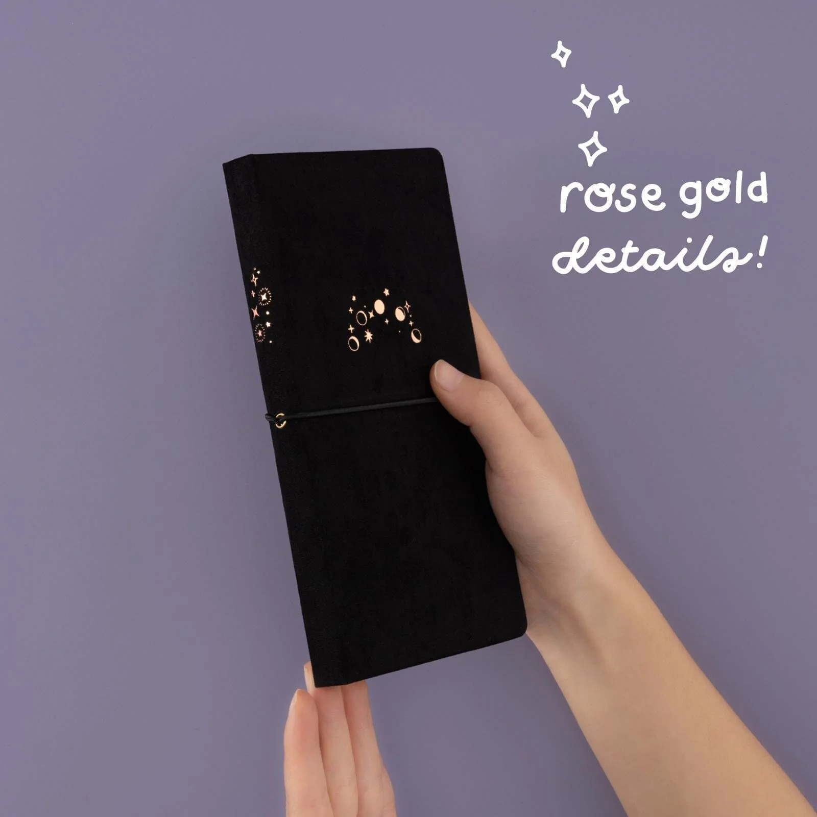 Tsuki ‘Moonlit Whisper’ Limited Edition Luxury Travel Notebook  ☾ - Image 6