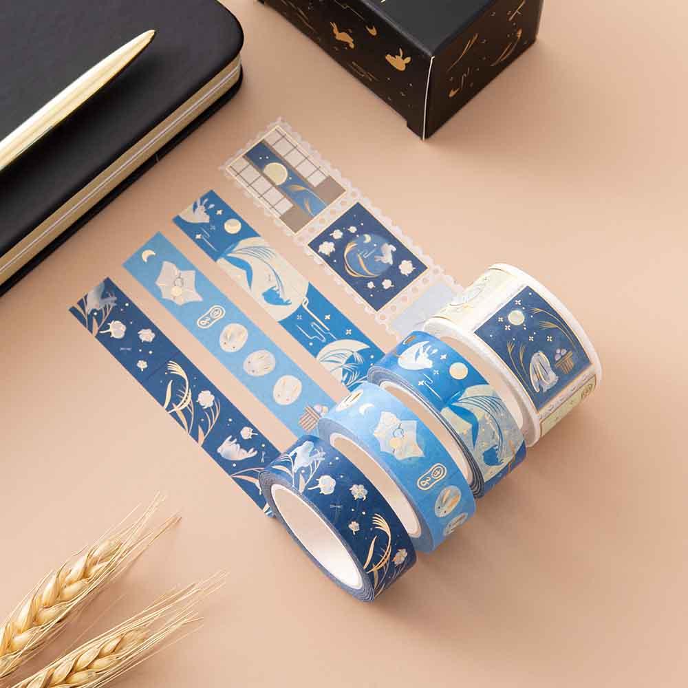 Tsuki ‘Moonlit Wish’ Washi Tapes Set ☾ - Image 2