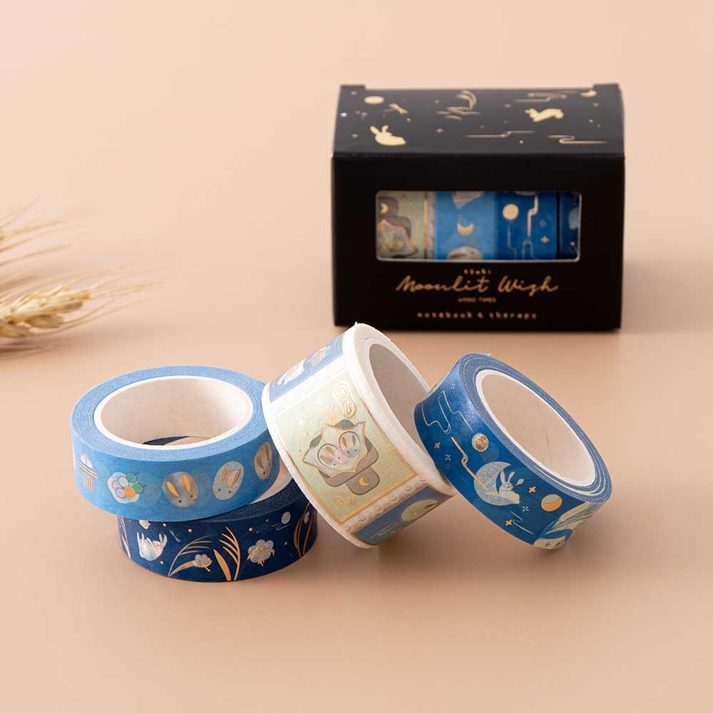 Tsuki ‘Moonlit Wish’ Washi Tapes Set ☾ - Image 4
