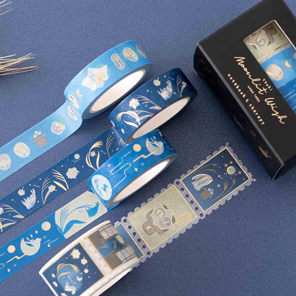 Tsuki ‘Moonlit Wish’ Washi Tapes Set ☾ - Image 9