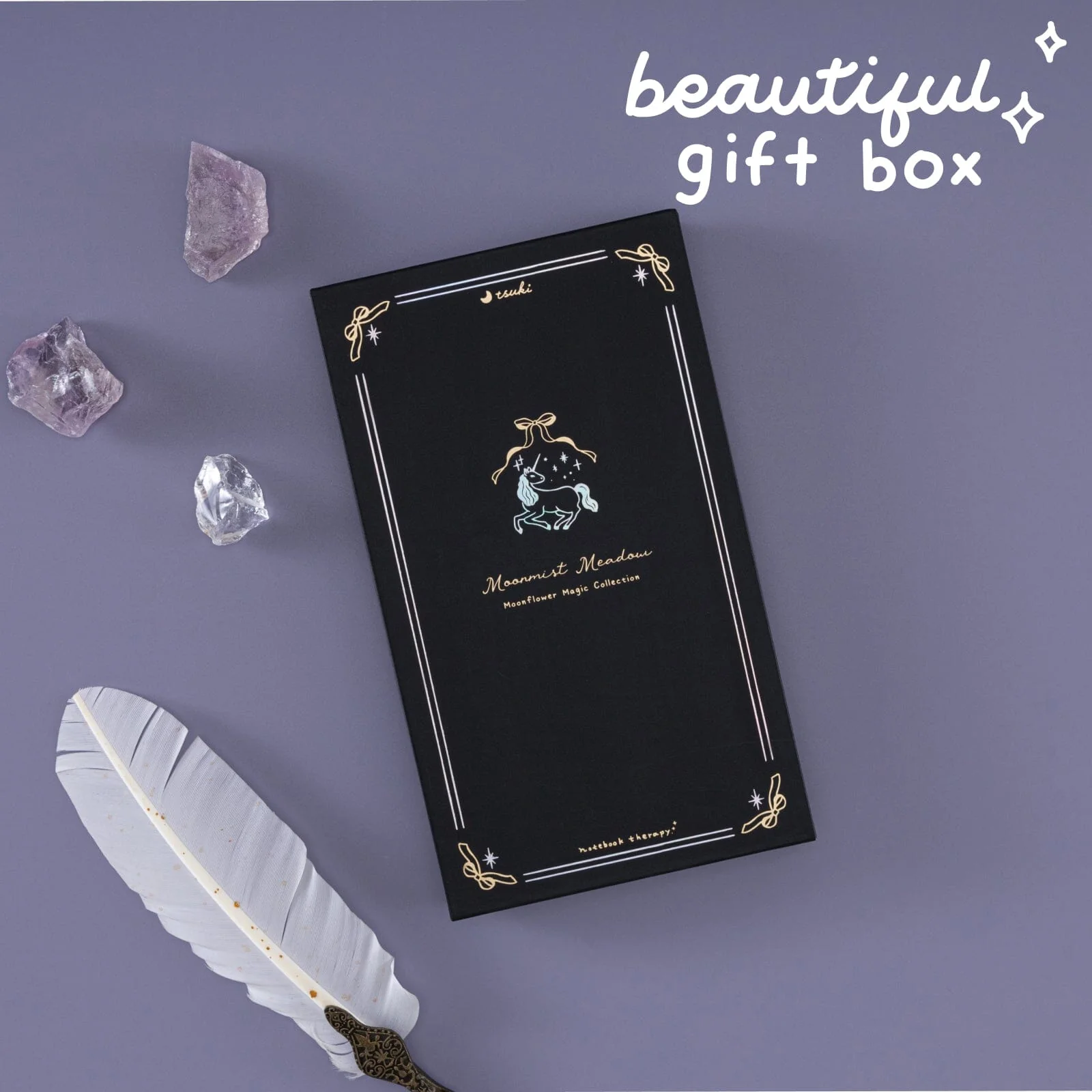 Tsuki ‘Moonmist Meadow’ Limited Edition Travel Notebook ☾ - Image 8