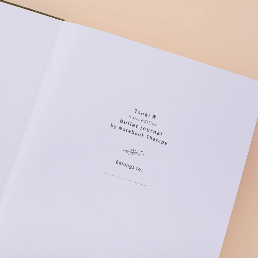 Tsuki ‘Mori’ Limited Edition Bullet Journal ☾ - Image 12