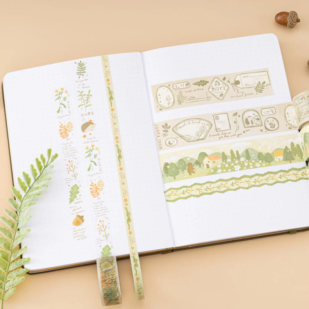 Tsuki ‘Mori’ Washi Tape Set ☾ - Image 4