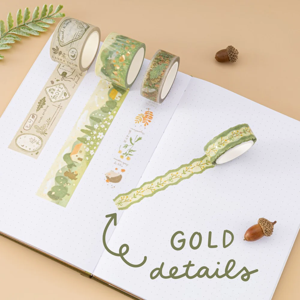 Tsuki ‘Mori’ Washi Tape Set ☾ - Image 8