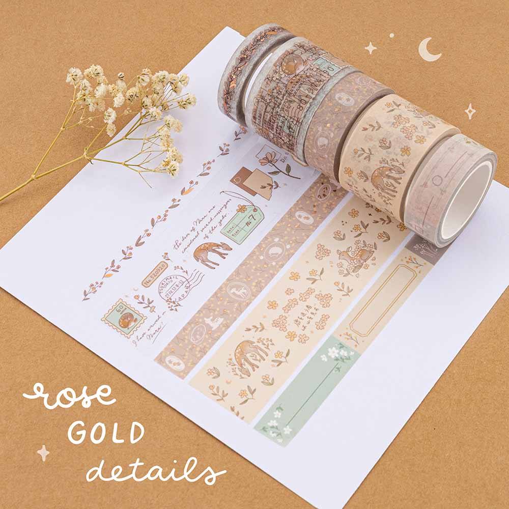 Tsuki ‘Nara’ Washi Tape Set ☾ - Image 4