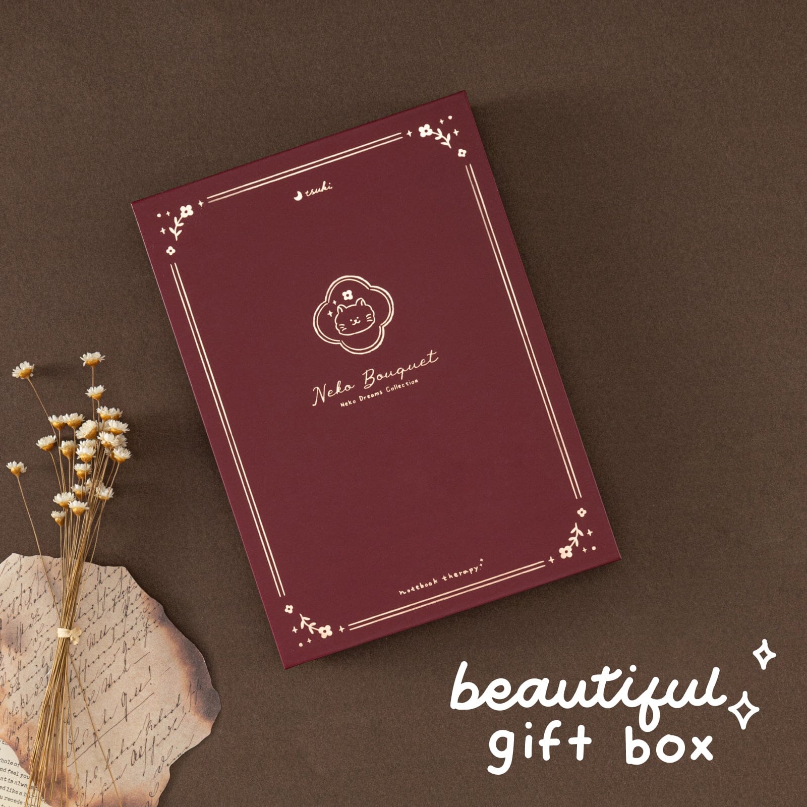 Tsuki ‘Neko Bouquet’ Limited Edition Bullet Journal ☾ - Image 11