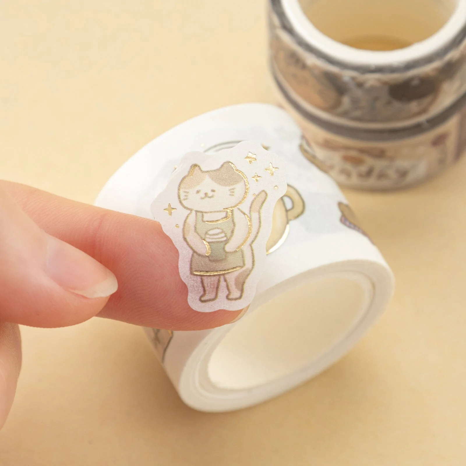 Tsuki ‘Neko Cafe’ Travel Notebook Gift Set ☾ - Image 11