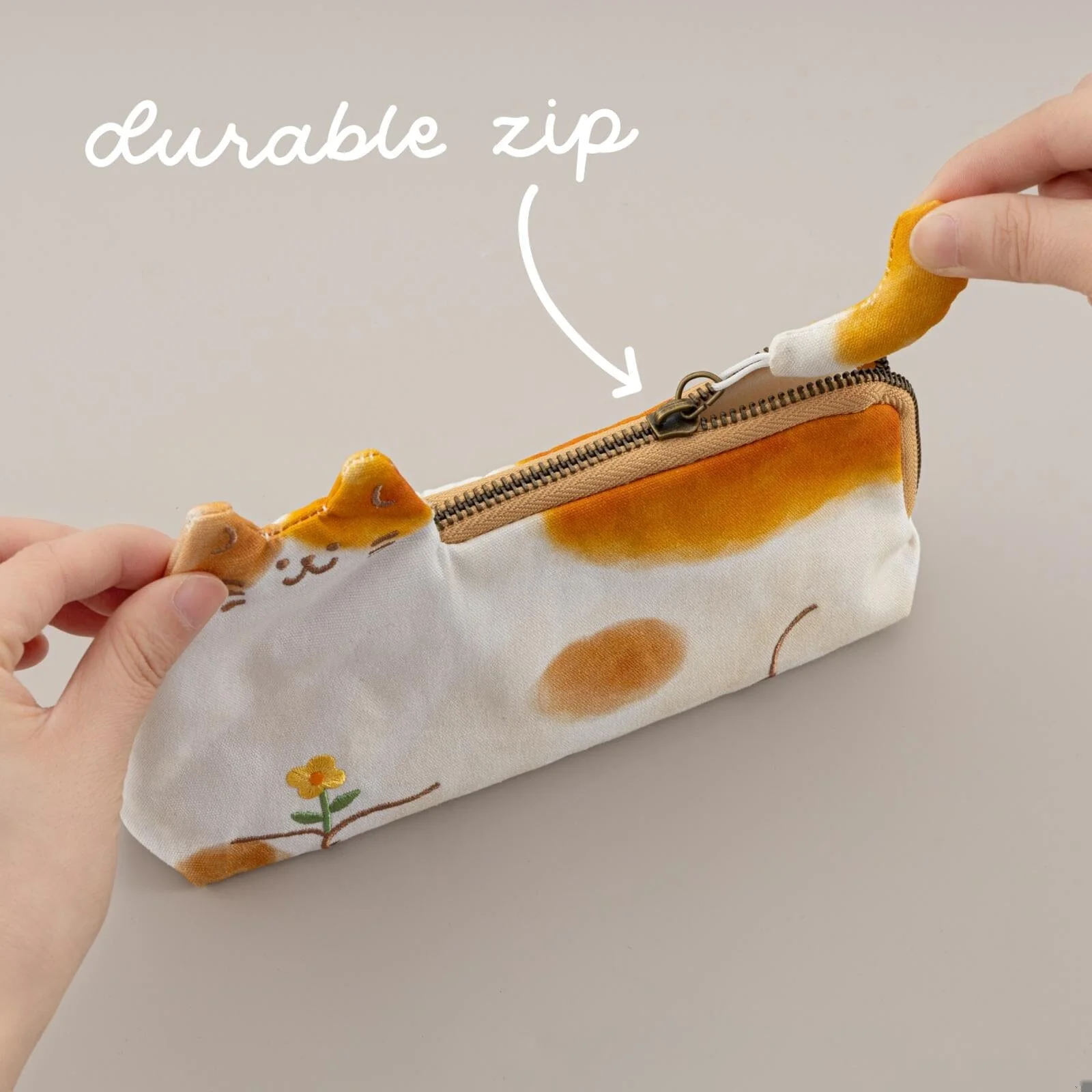 Tsuki ‘Neko Days’ Travel Pen Pouch ☾ - Image 6