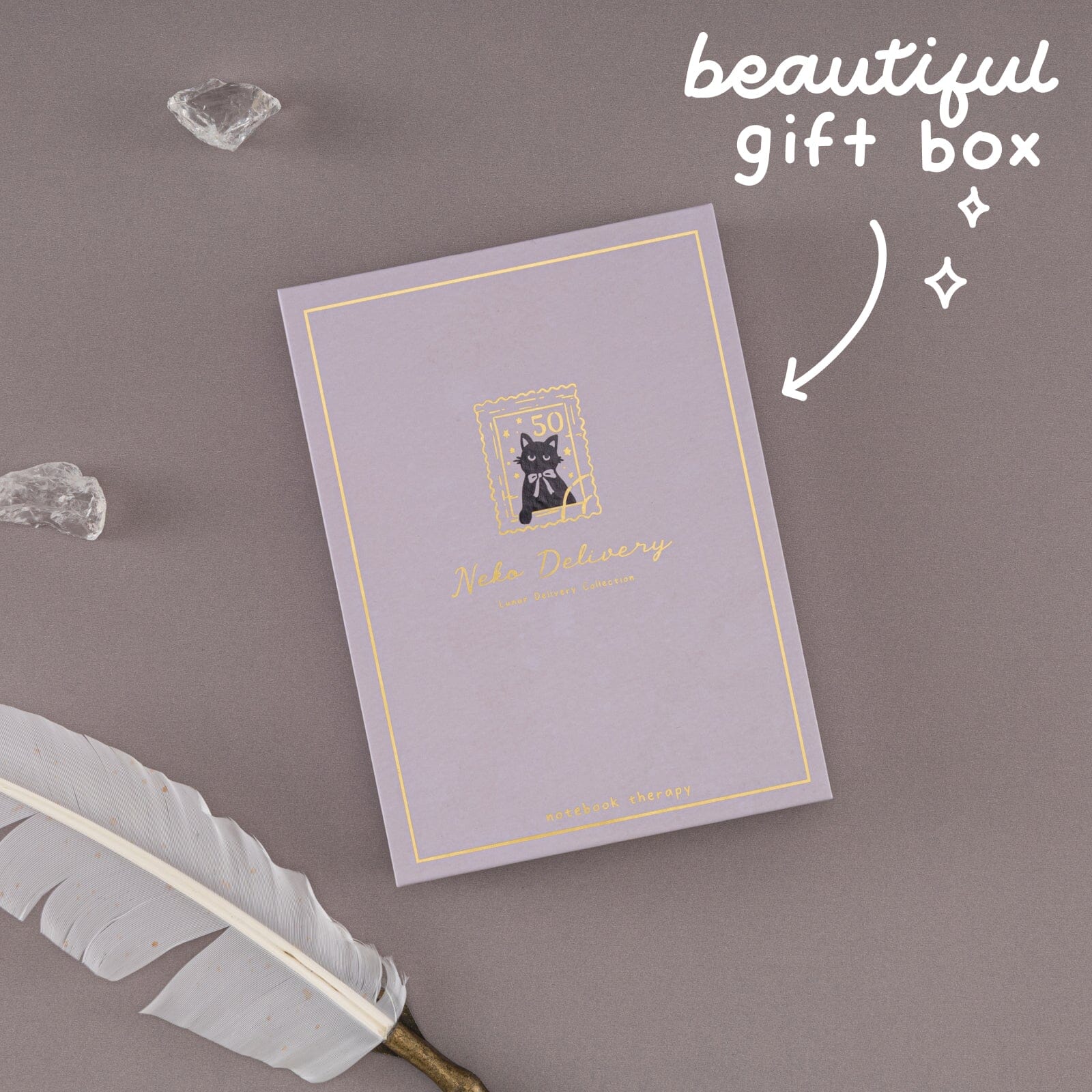Tsuki ‘Neko Delivery’ A6 Travel Notebook ☾ - Image 12