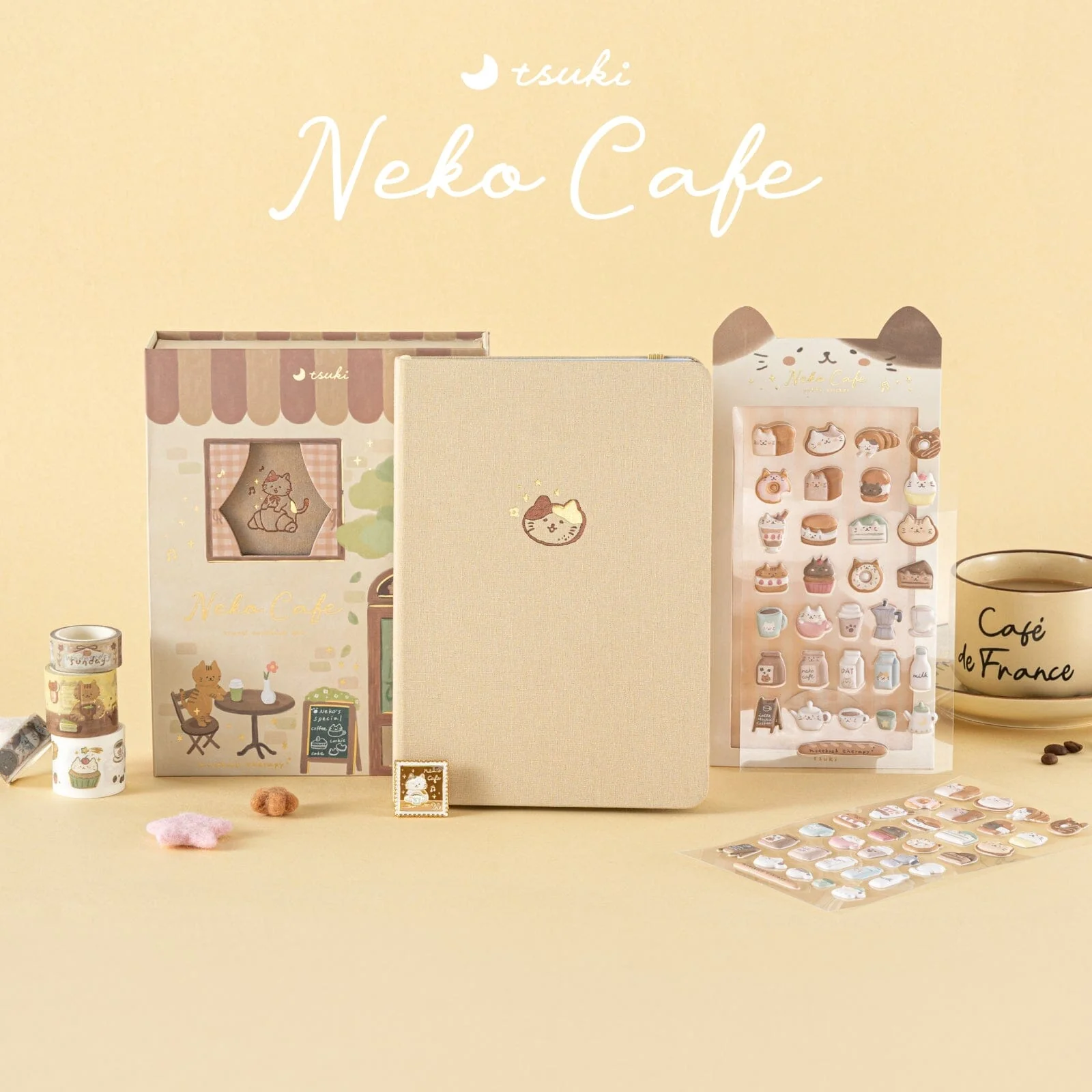 Tsuki ‘Neko Pan’ Limited Edition Bullet Journal ☾ - Image 11