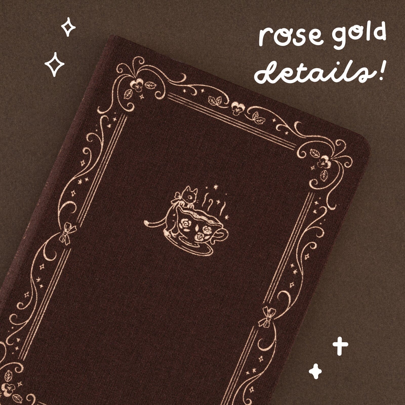 Tsuki ‘Neko Tea Tales’ Limited Edition Bullet Journal ☾ - Image 4